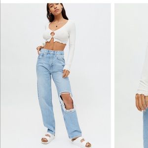 BDG High-Waisted Baggy Jean